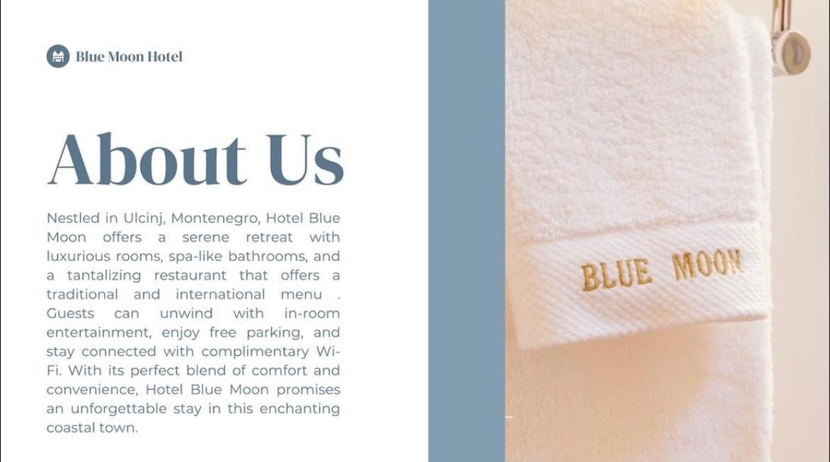 Hotel Blue Moon Ulcinj Luaran gambar